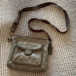 Coach Grey Small Crossbody Bag